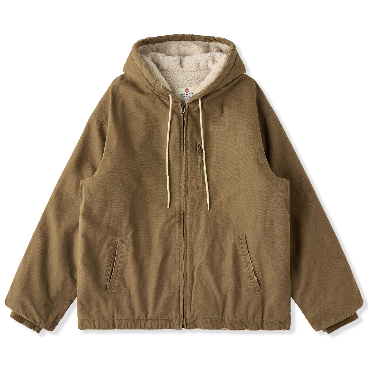 3色展開 フード付き裏ボアワークジャケット