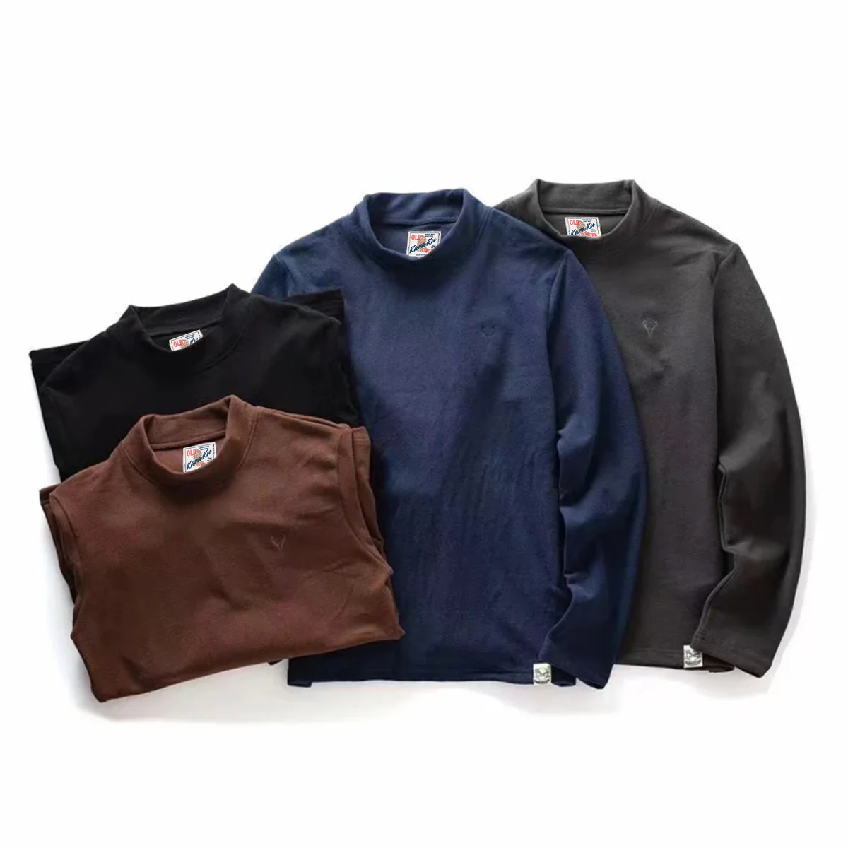ストレッチ　微起毛ハイネックスウェット - Image 8