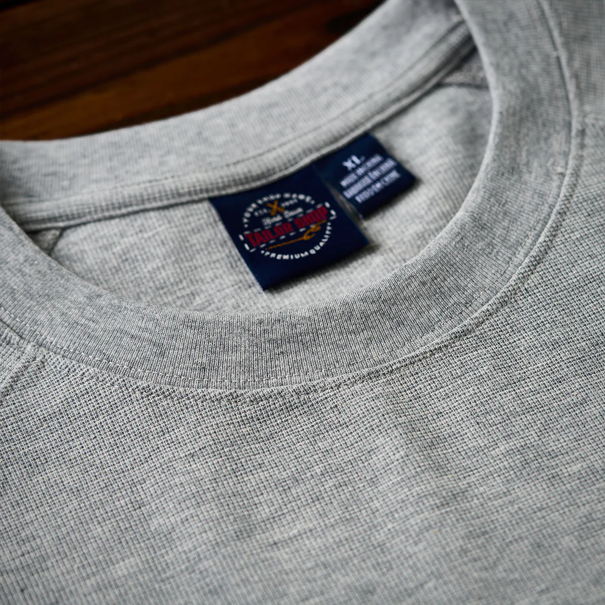 260ｇヘビーウェイト　ワッフルラグランスリーブTシャツ - Image 10