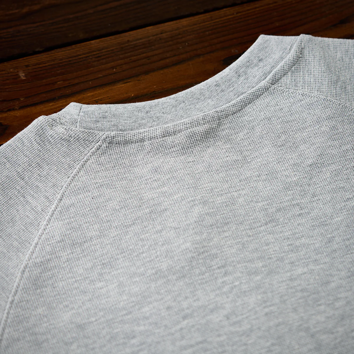 260ｇヘビーウェイト　ワッフルラグランスリーブTシャツ - Image 11