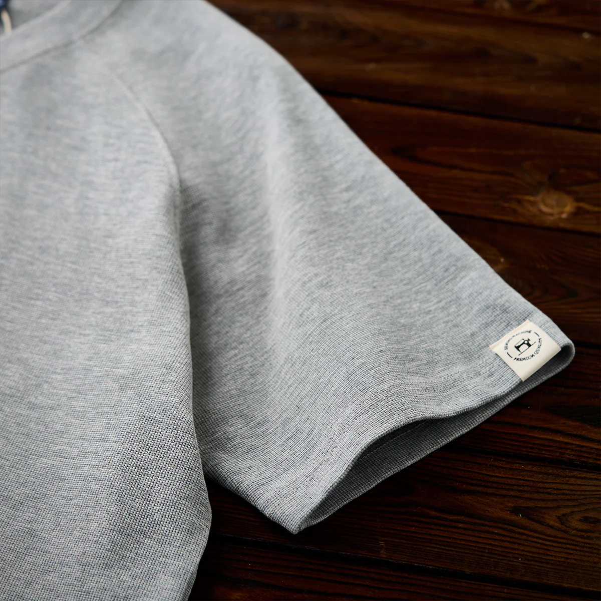 260ｇヘビーウェイト　ワッフルラグランスリーブTシャツ - Image 14