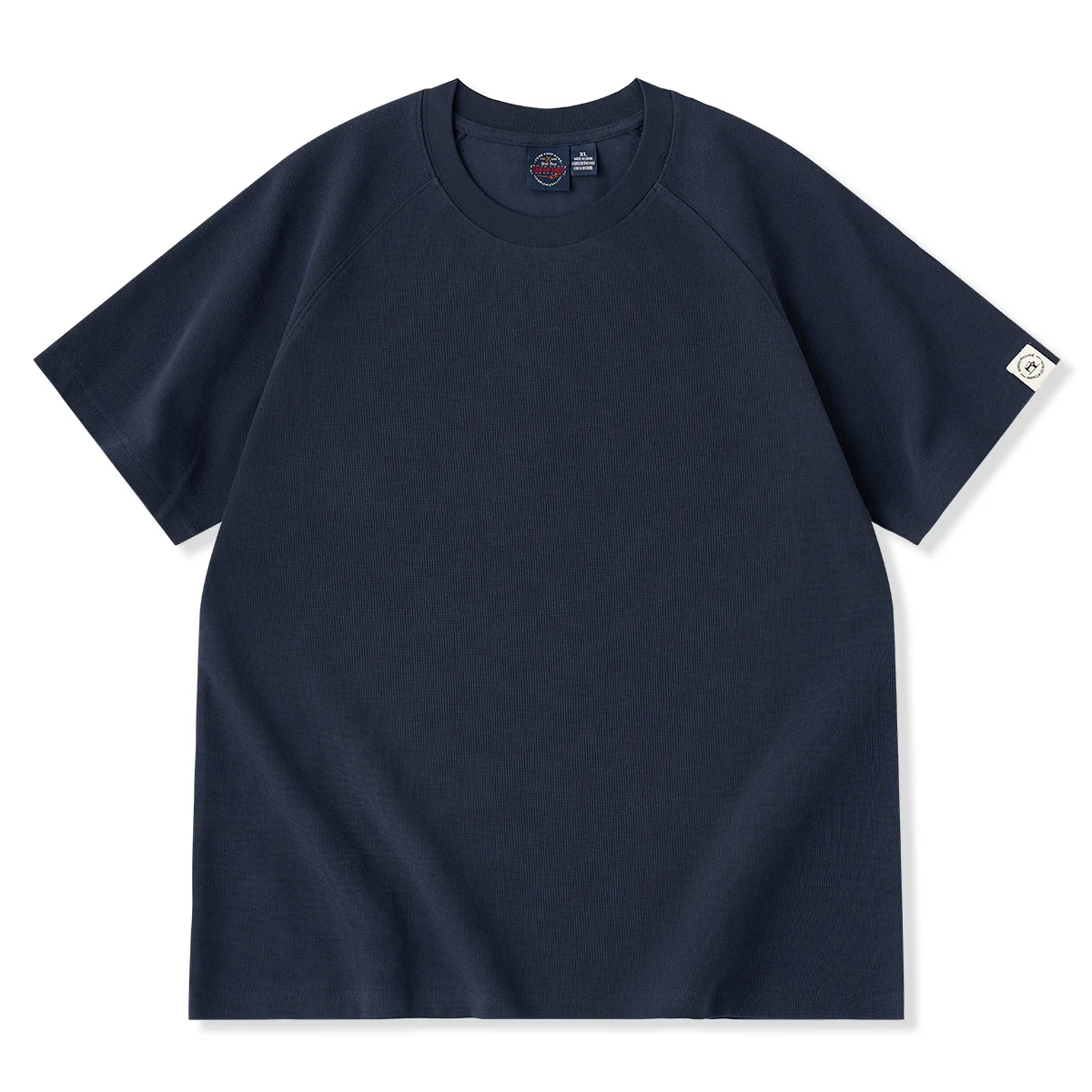 260ｇヘビーウェイト　ワッフルラグランスリーブTシャツ - Image 2
