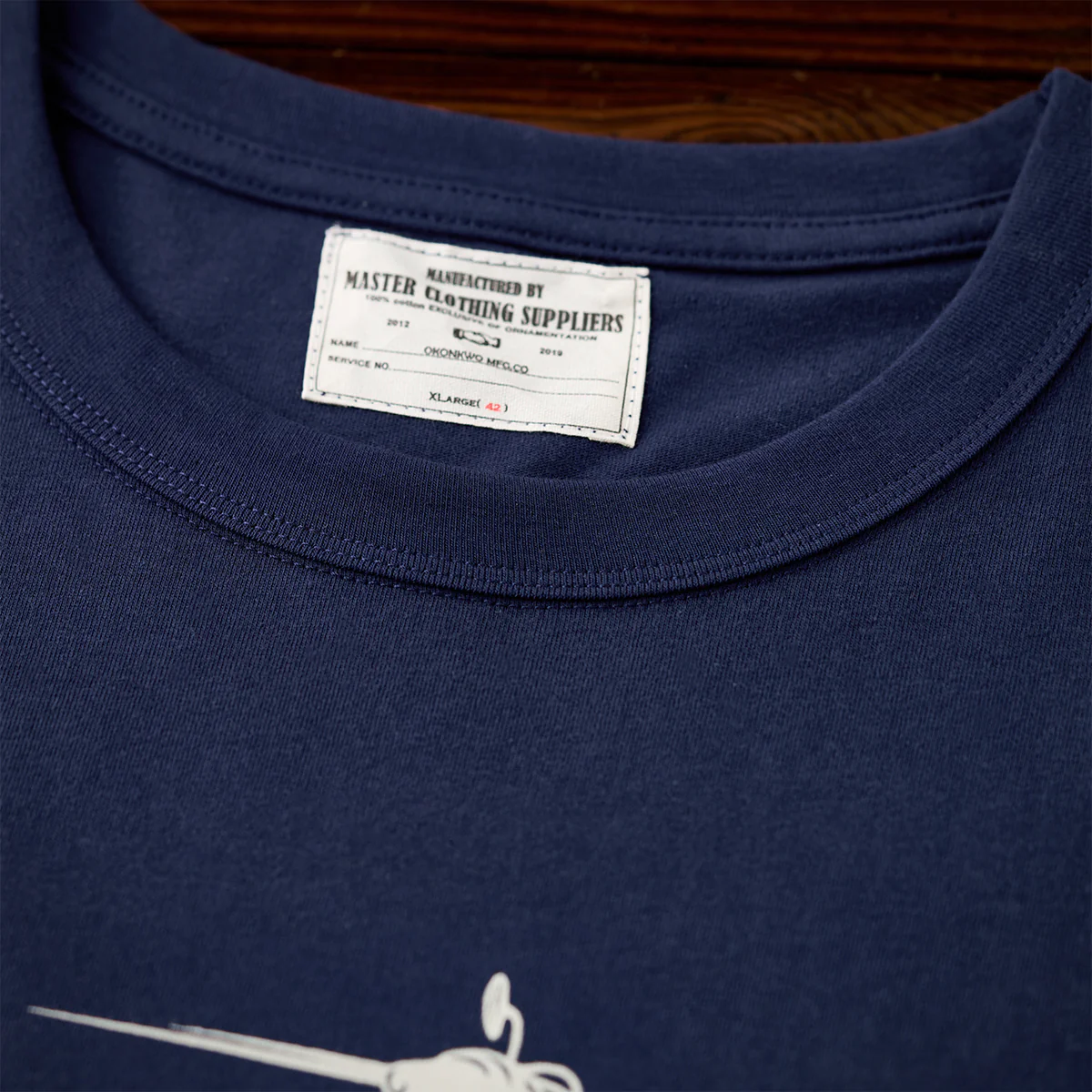 210gヘビーウェイト　バイカー定番抜染プリントコットンTee - Image 14