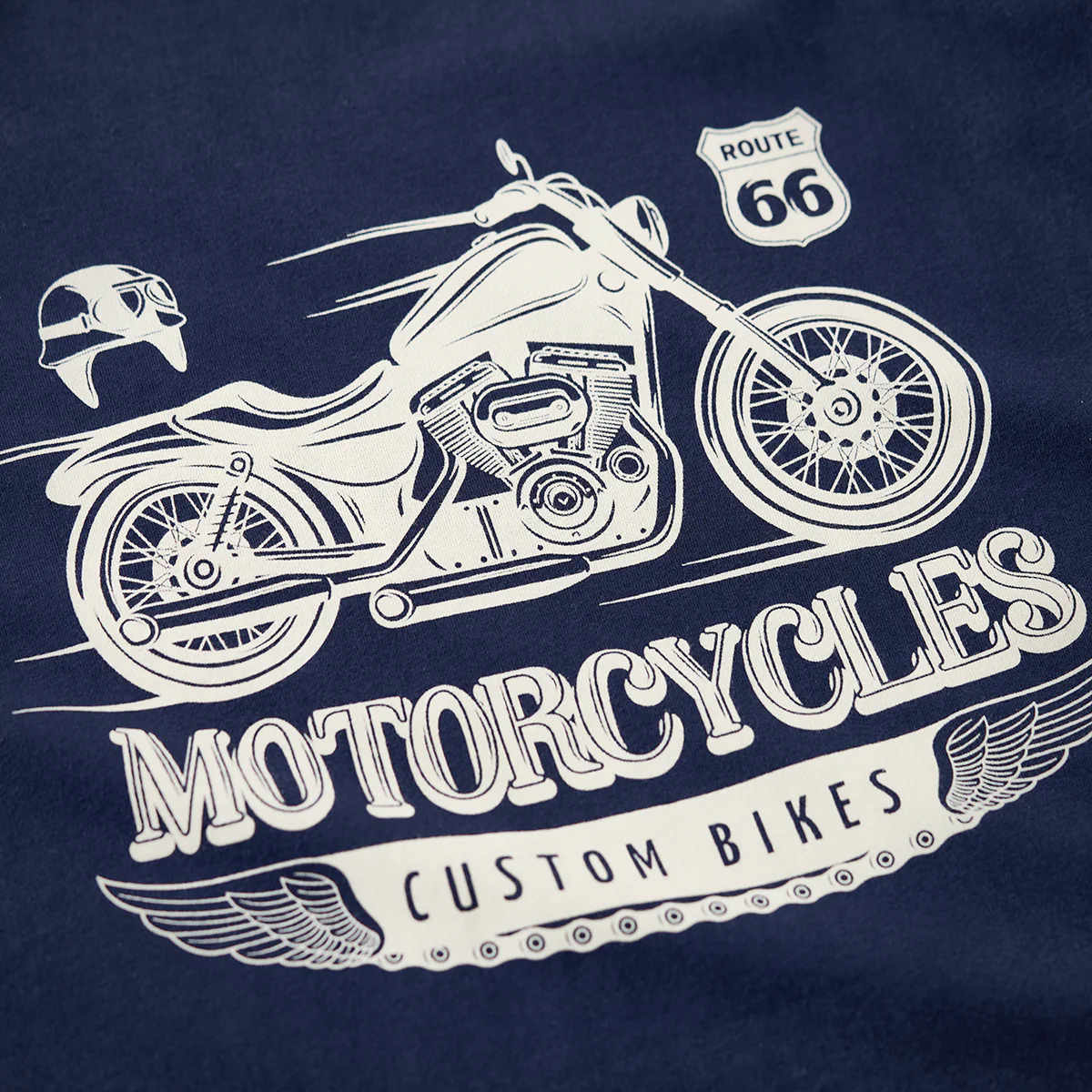 210gヘビーウェイト　バイカー定番抜染プリントコットンTee - Image 16
