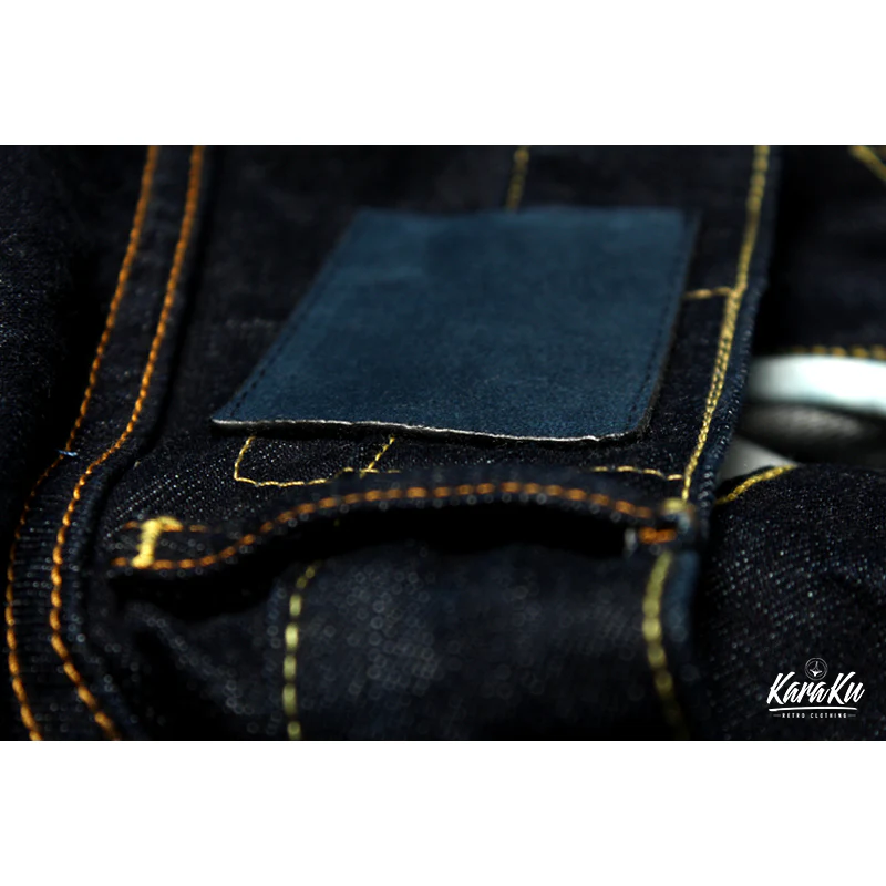 14oz 赤耳　ワンウォッシュデニムパンツ - Image 10