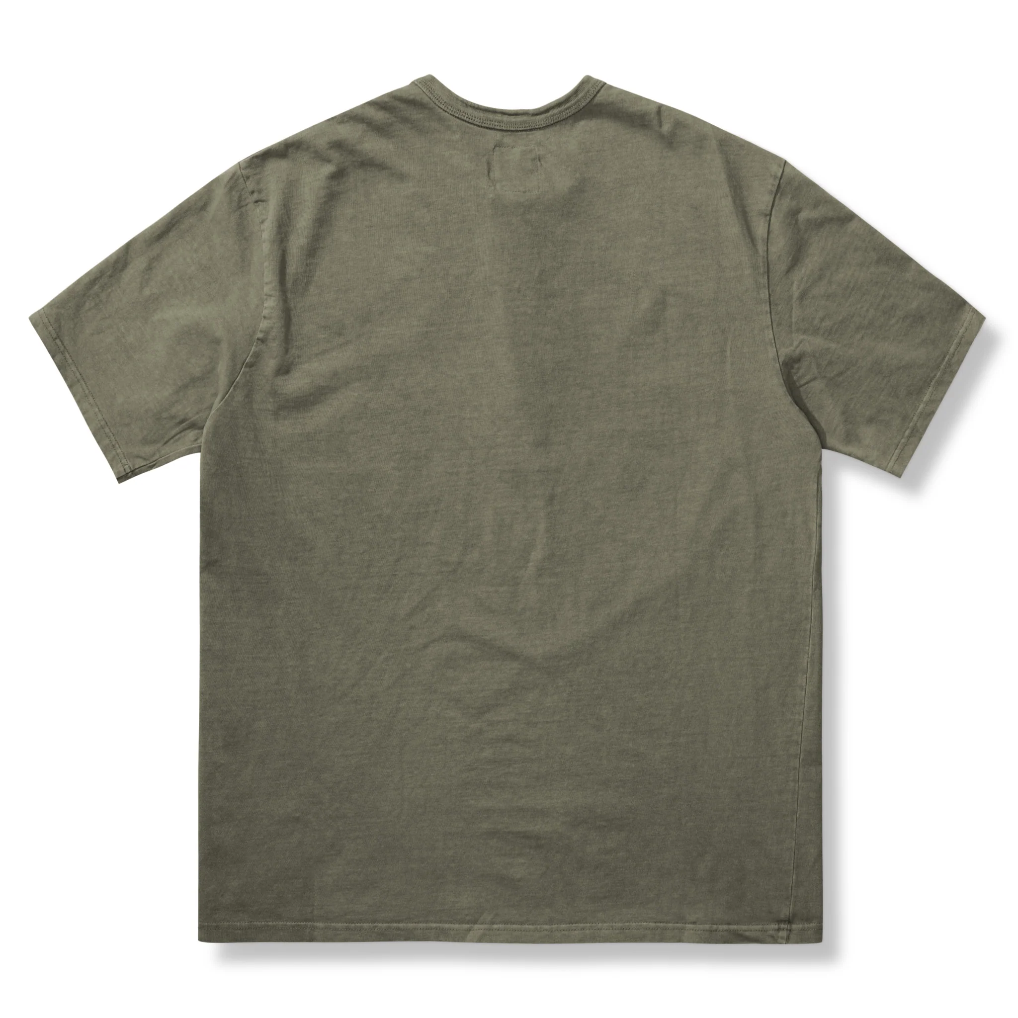 【大人気】ウォッシュド加工　ヘビーウェイト半袖ヘンリーTシャツ - Image 5