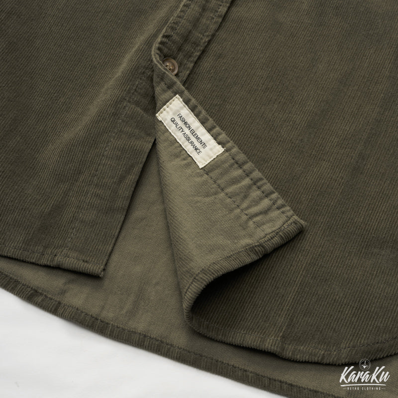 エルボーパッチ コーデュロイワークシャツ - Image 16