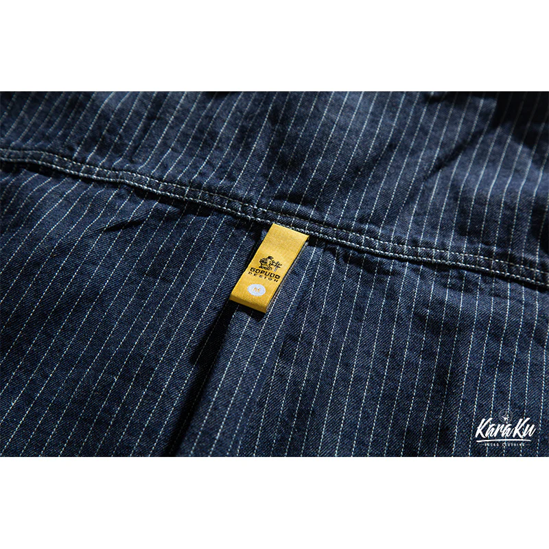 WABASH　ウォバッシュストライプデニムシャツ - Image 12