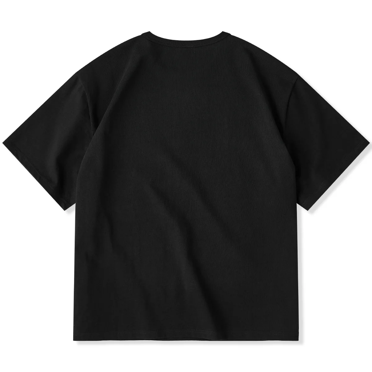 「クロスジップの隙間から覗く化け猫」浮世絵風プリントコットンTee - Image 2