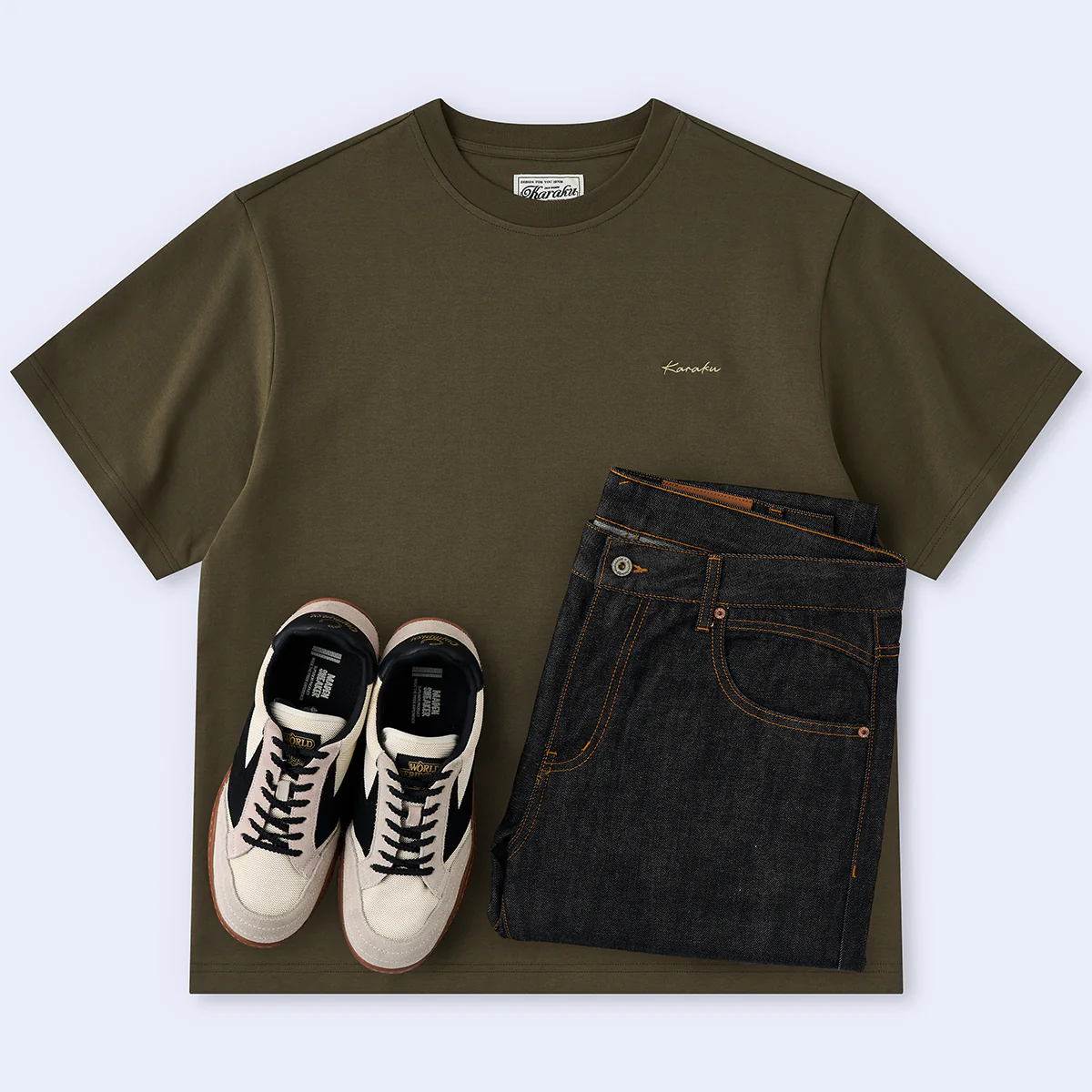 【予約】「Fly Cat」パイロット猫バックプリント入りコットンTee - Image 15