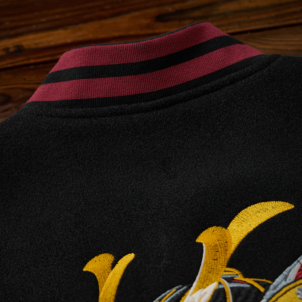 「烈吼ノ幕府将軍猫」刺繍&karaku刺繍入りスタジャン - Image 18