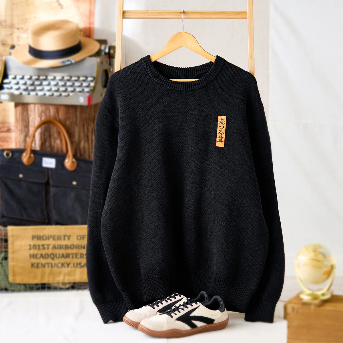 KARAKU×石黒亜矢子「毒つる茸」刺繡入りニットセーター - Image 4