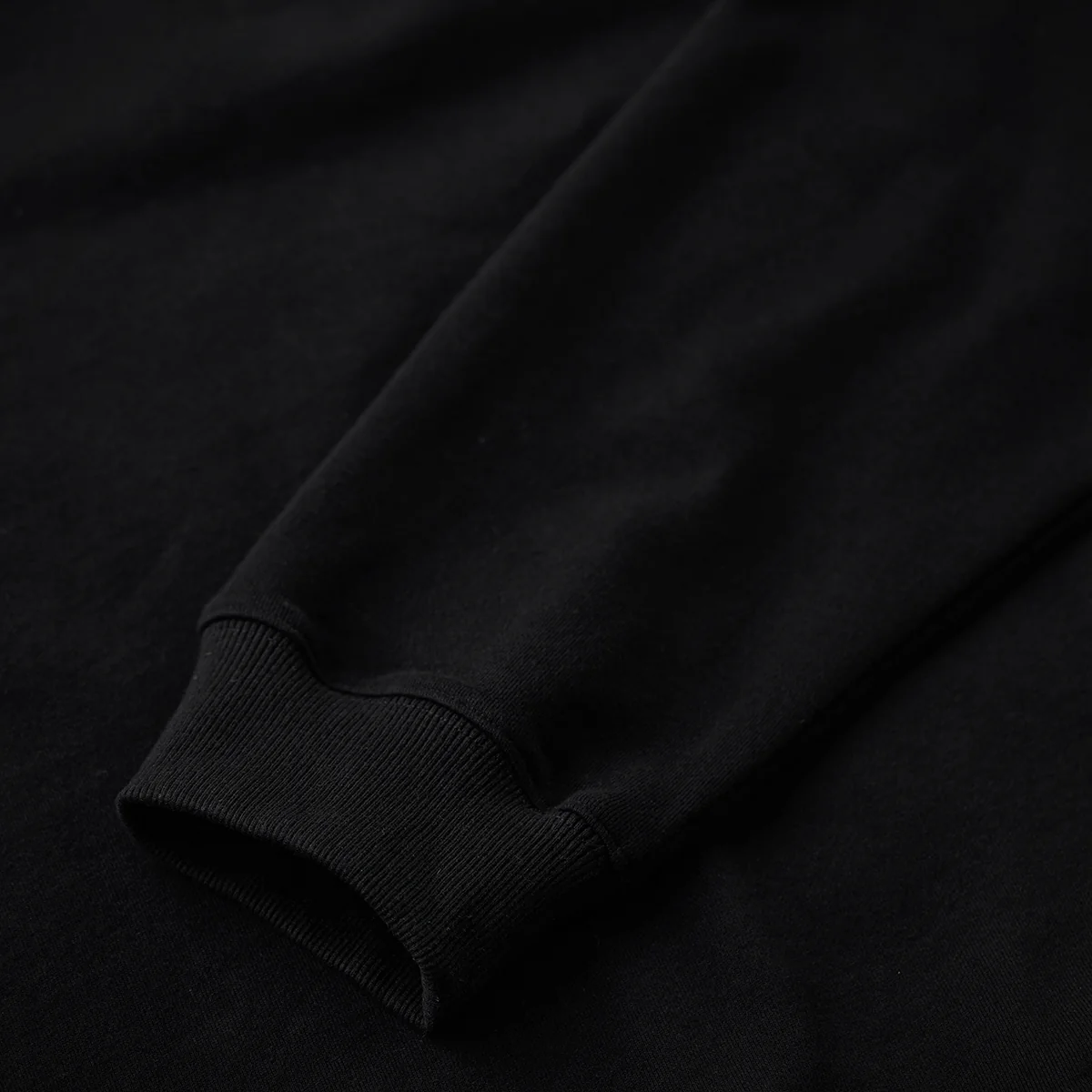 Karaku刺繍入り　襟・前立てジャガードペイズリー柄切替ポロカラースウェット - Image 11