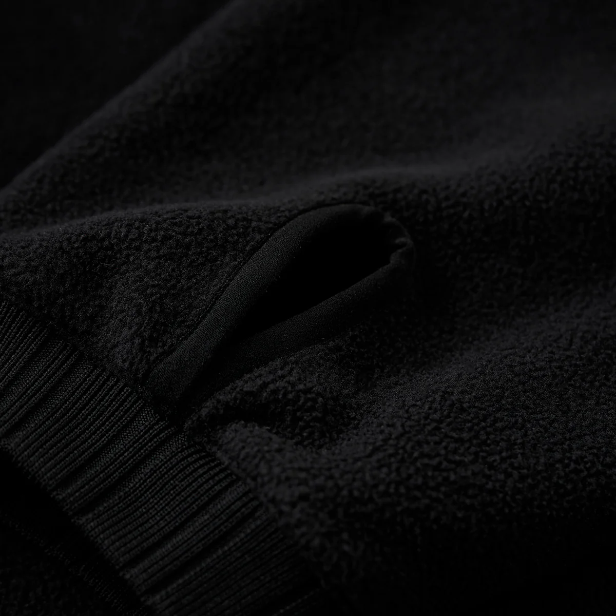 ペイズリー柄シェニル切替　ハーフジップフリースパーカー - Image 11