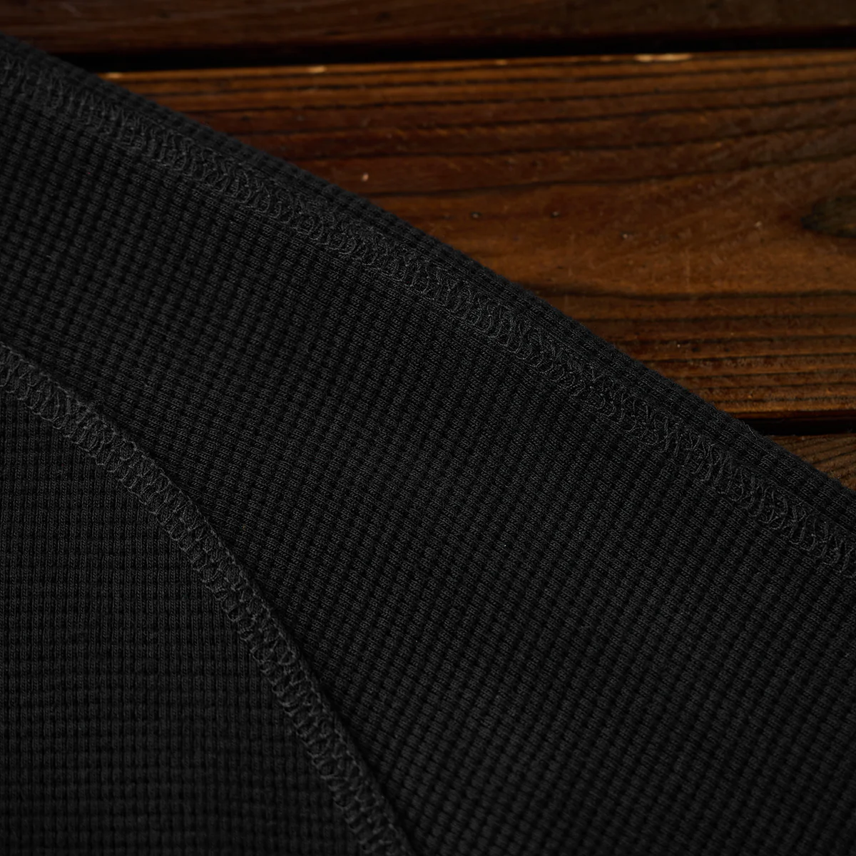 ジャガードペイズリー切替　「KaraKu」刺繡ミニワッフルスウェット - Image 10