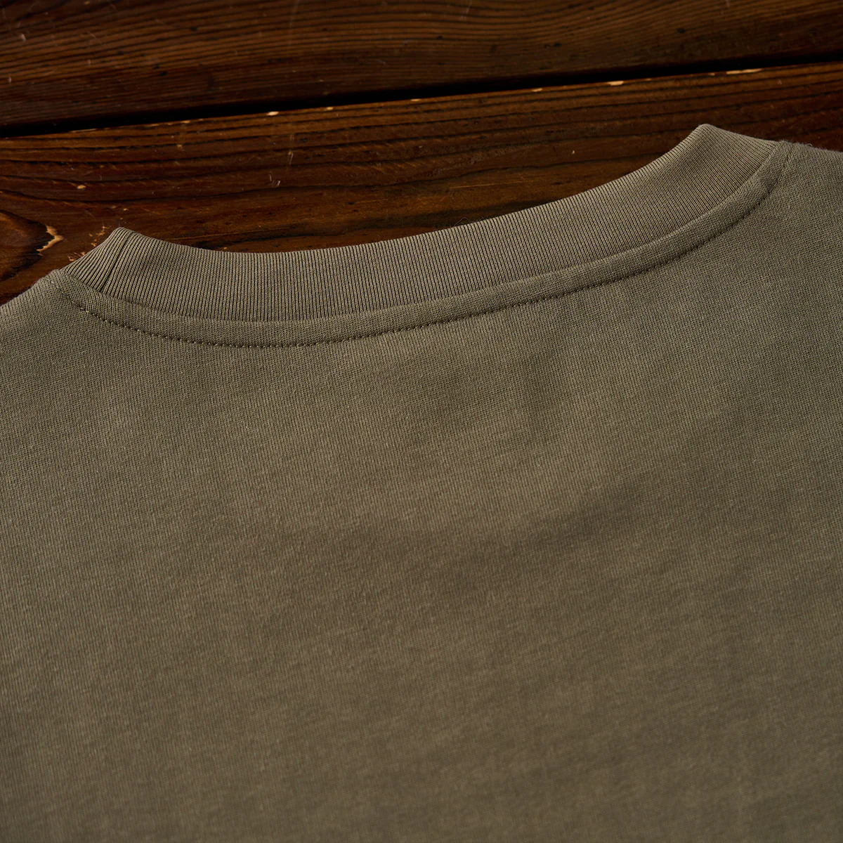 裾ドローコード付き　レトロストライプ柄袖切り替えコットンTee - Image 16