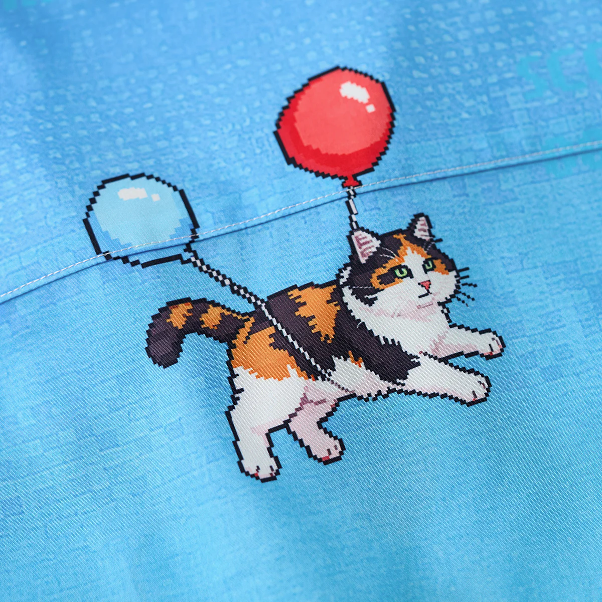 「レトロゲーム × キャット」ピクセルアートアロハシャツ - Image 13