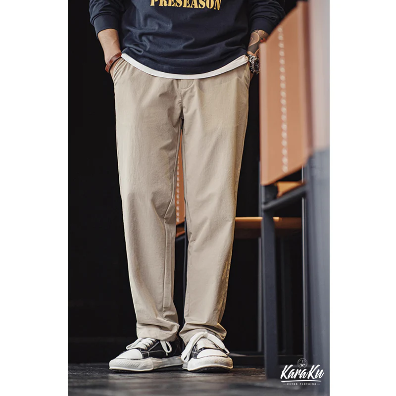 Cleanfit ノンアイロンドレープストレッチパンツ - Image 7