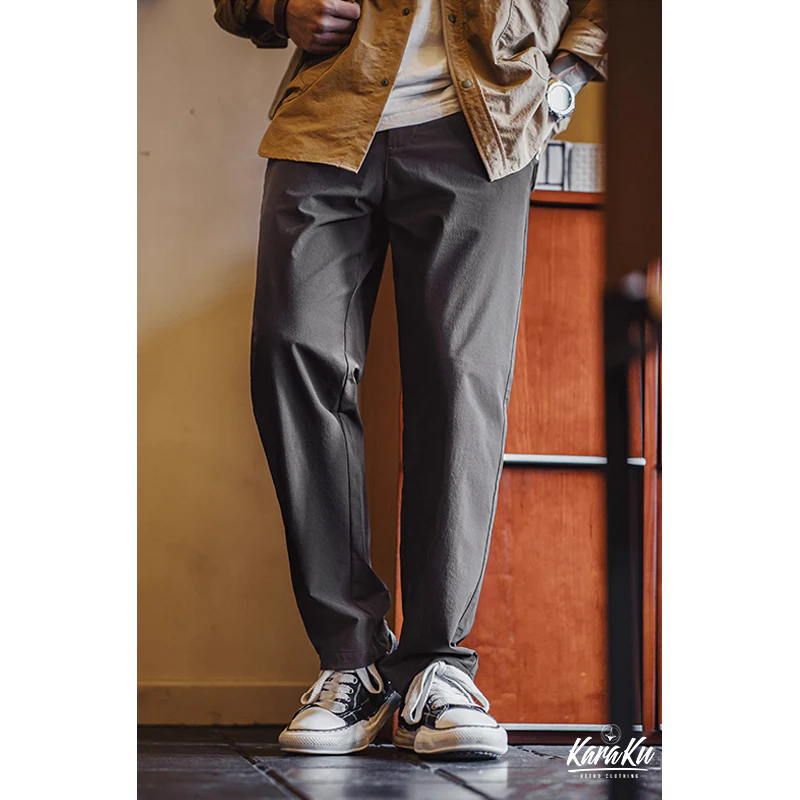 Cleanfit ノンアイロンドレープストレッチパンツ - Image 8