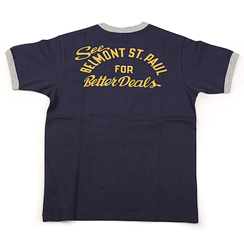265ヘビーウェイト バイクプリントリンガーTee - Image 5