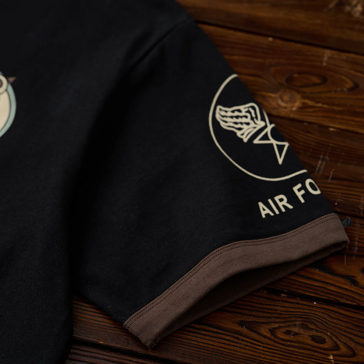 U.S. AIR FORCEプリント　ミリタリー半袖Tシャツ - Image 10
