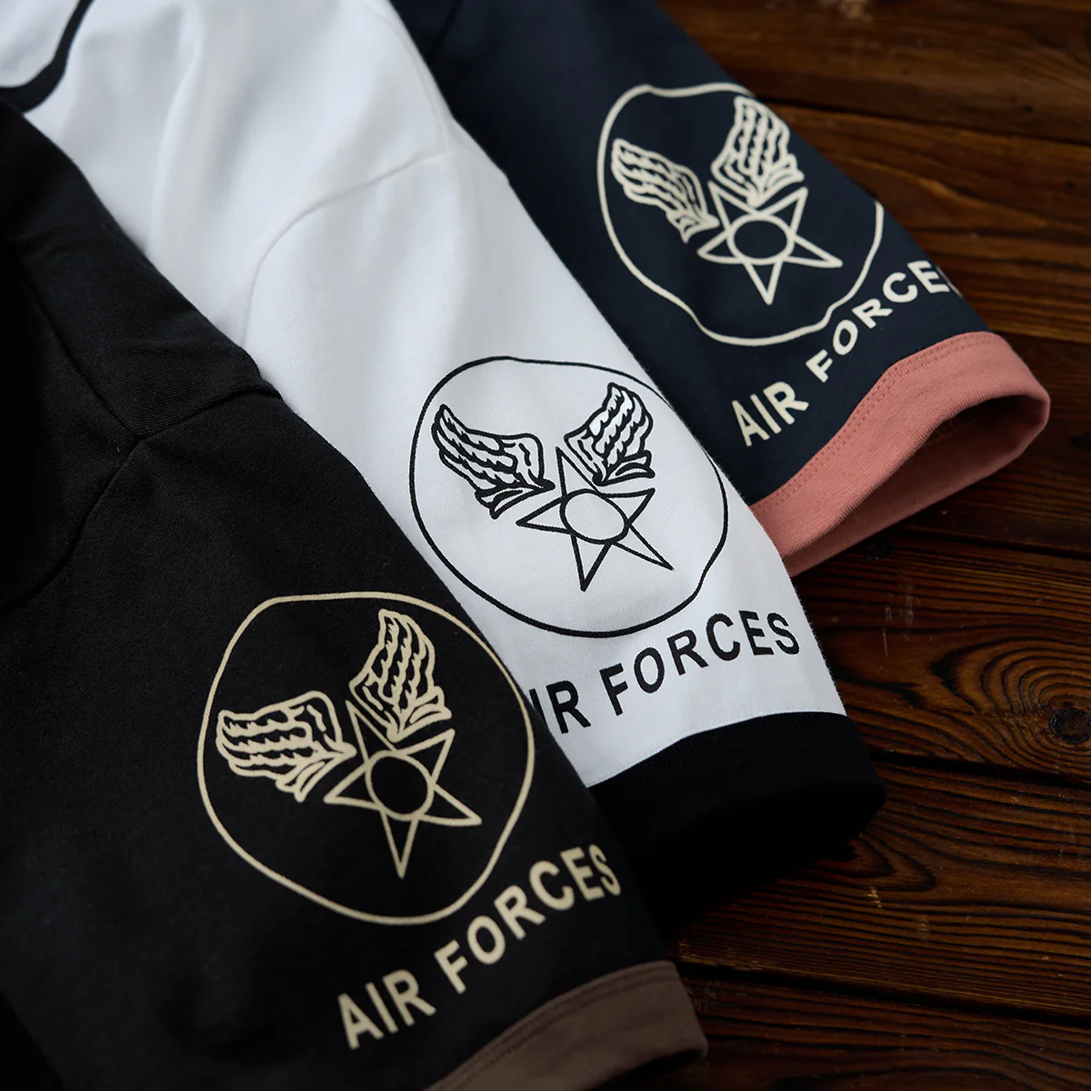 U.S. AIR FORCEプリント　ミリタリー半袖Tシャツ - Image 14