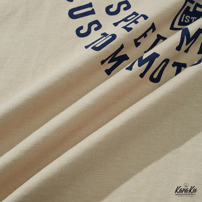 バイクプリントコットンリンガーTee　全4色 - Image 13