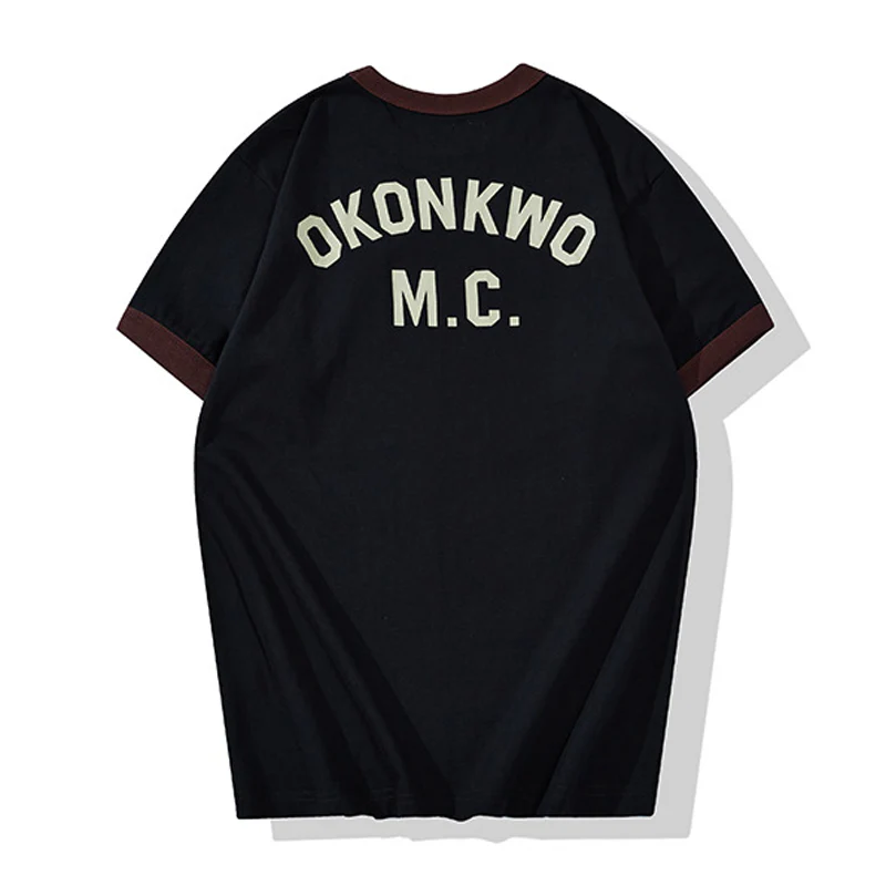 バイクプリントコットンリンガーTee　全4色 - Image 8