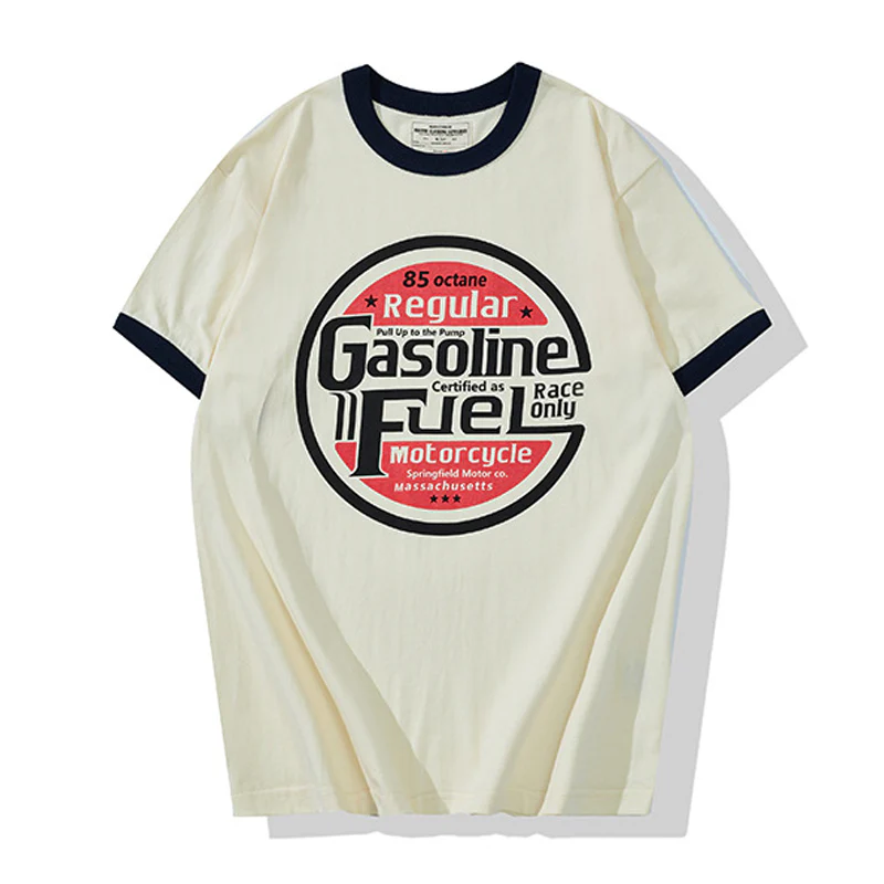 ヴィンテージ　バイカープリントリンガーTee - Image 2