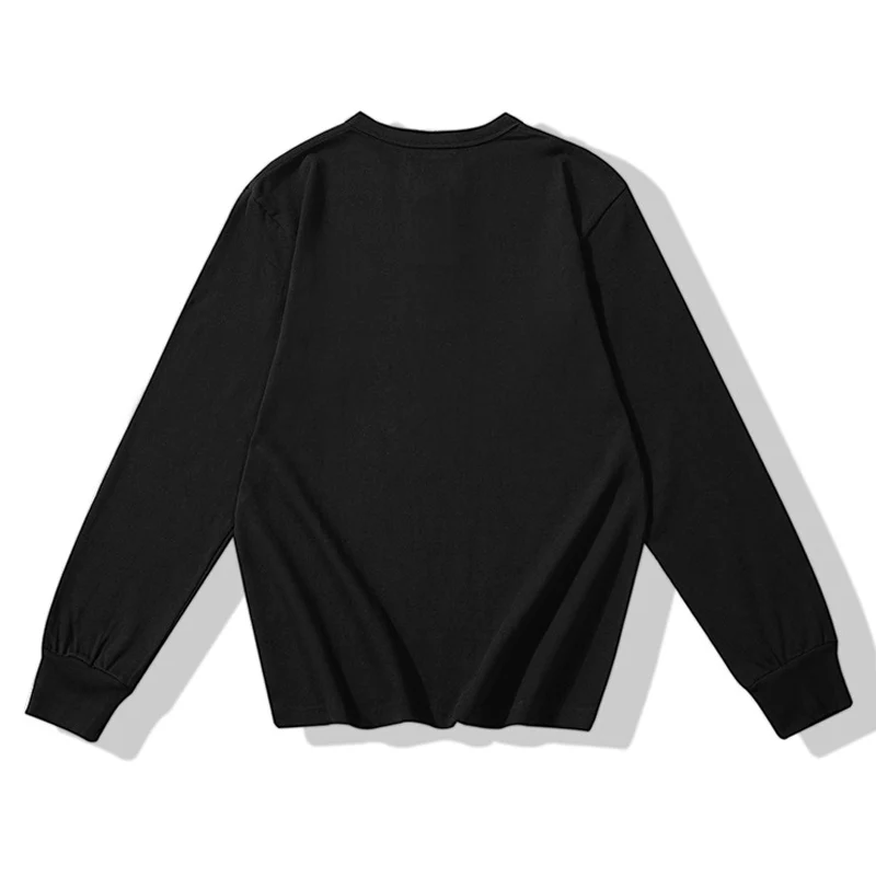 ヘビーウェイト無地ヘンリーTシャツ 長袖 - Image 11