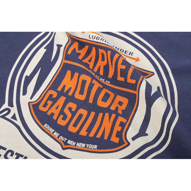 BikerStyle リブカラー切替リンガーTシャツ - Image 12