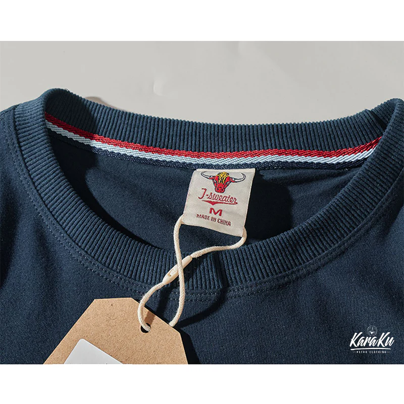 無地7色 ウォッシュド加工起毛感コットンTee - Image 10