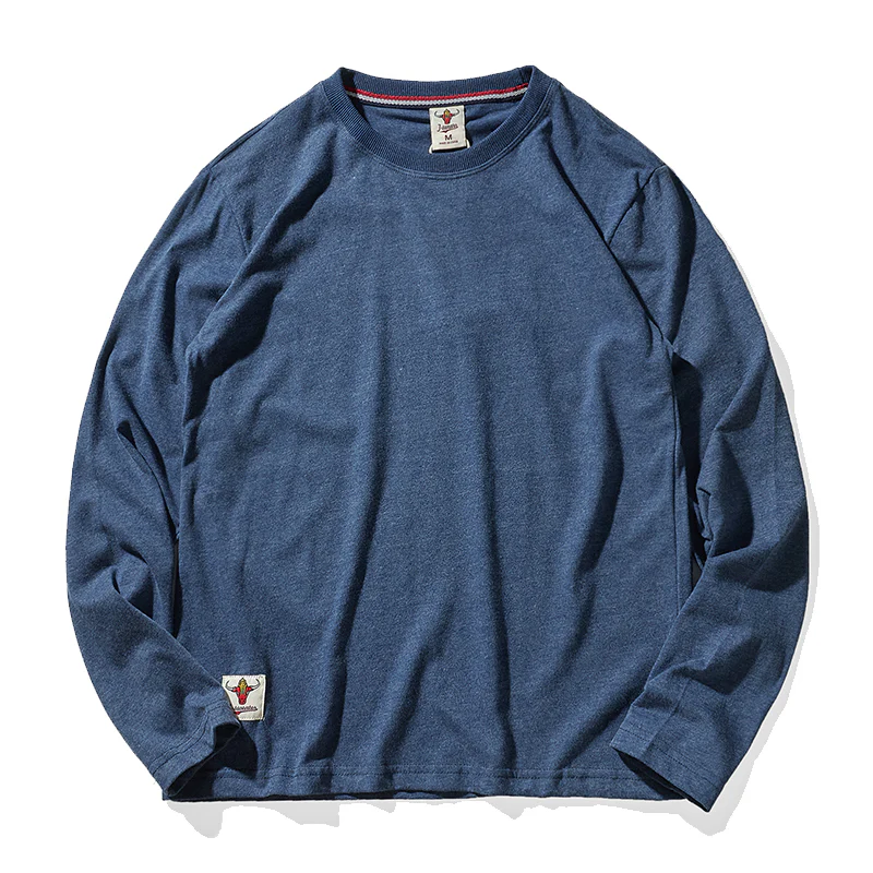 無地7色 ウォッシュド加工起毛感コットンTee - Image 5