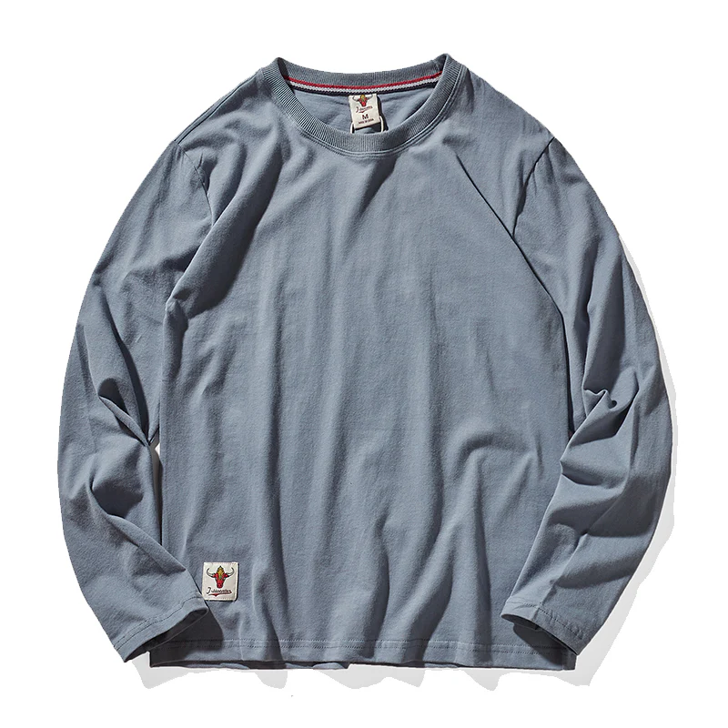 無地7色 ウォッシュド加工起毛感コットンTee - Image 6