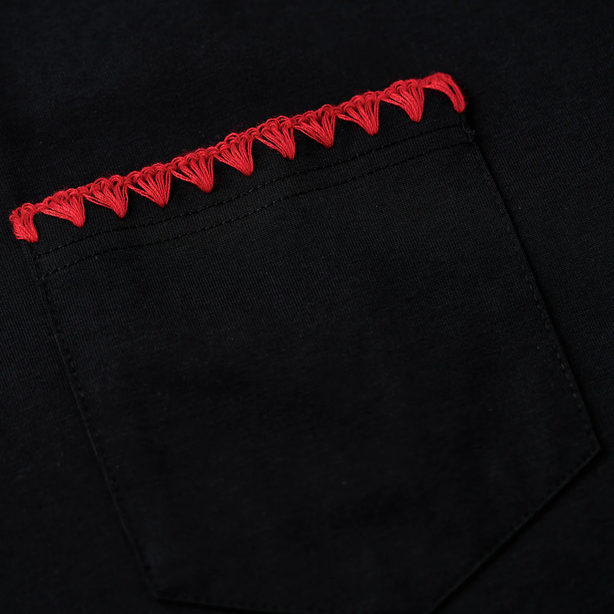 【予約】SORONA®ミント涼感・抗菌・防臭機能 裾赤ヒモ付き&ステッチ入りポケットTee - Image 11