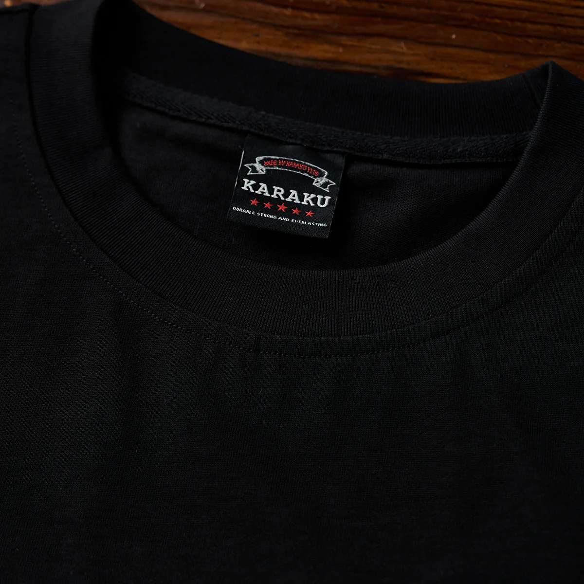 「山海経・霊獣」プリント&KaraKuロゴ刺繡入りコットンTシャツ - Image 7