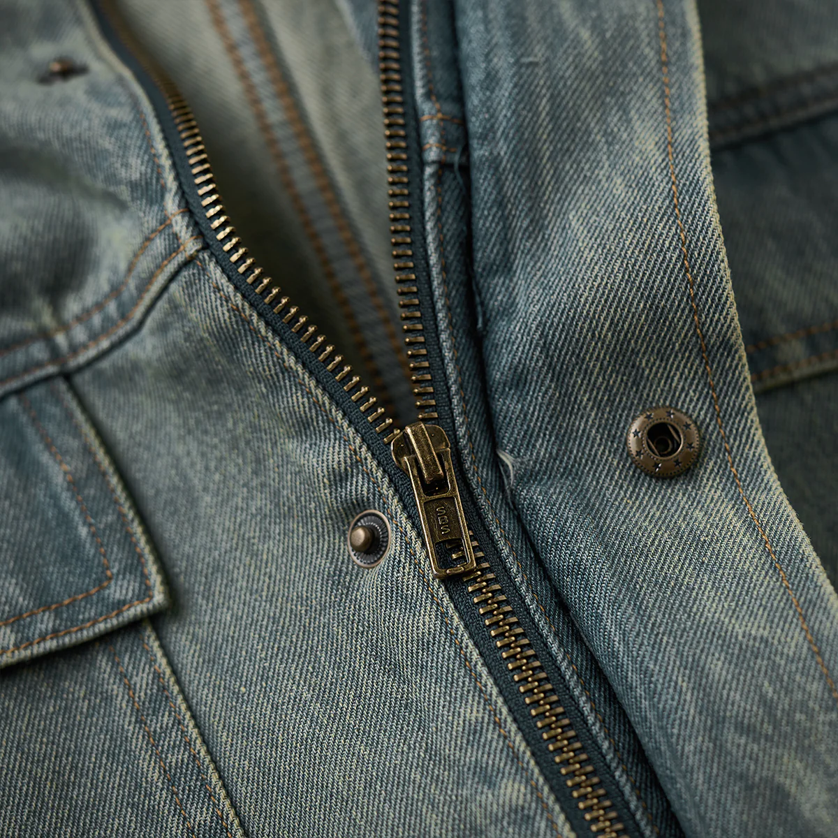 4-Pockets コーデュロイ切り替えデニムワークジャケット - Image 14